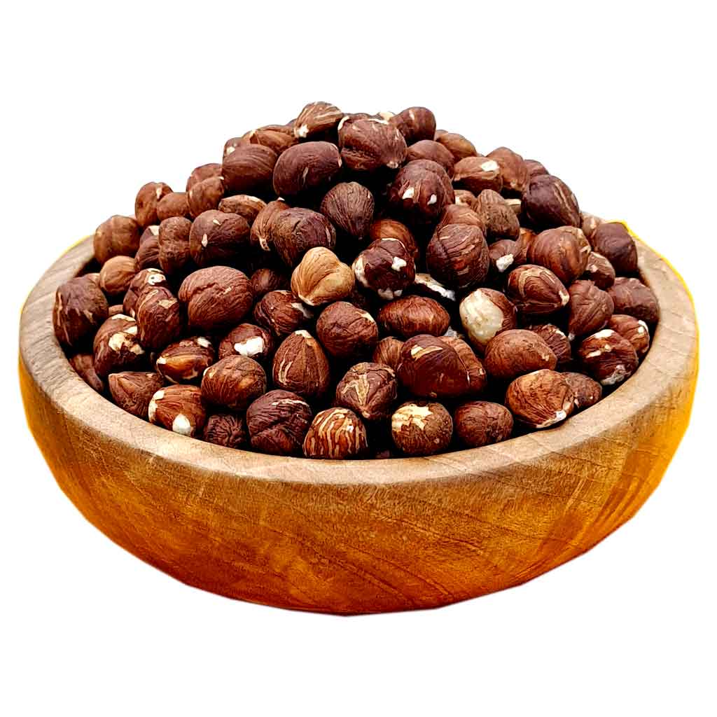 مغز فندق خام