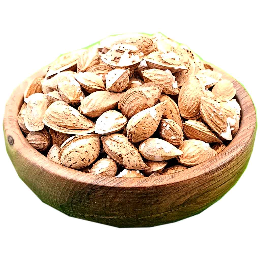 بادام پوست کاغذی ایرانی برشته نمکی (محب)