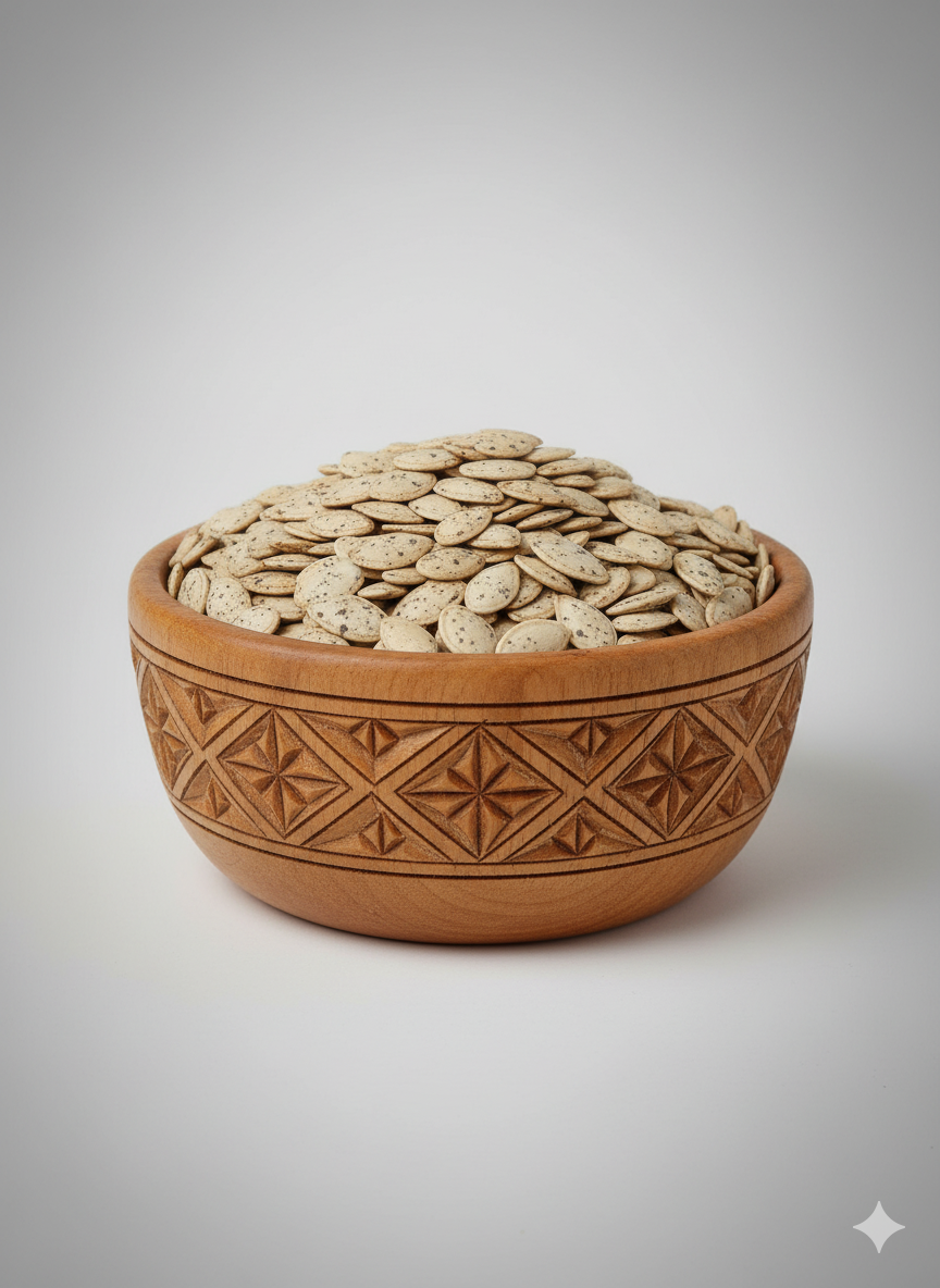 تخمه کدو با طعم موهیتو