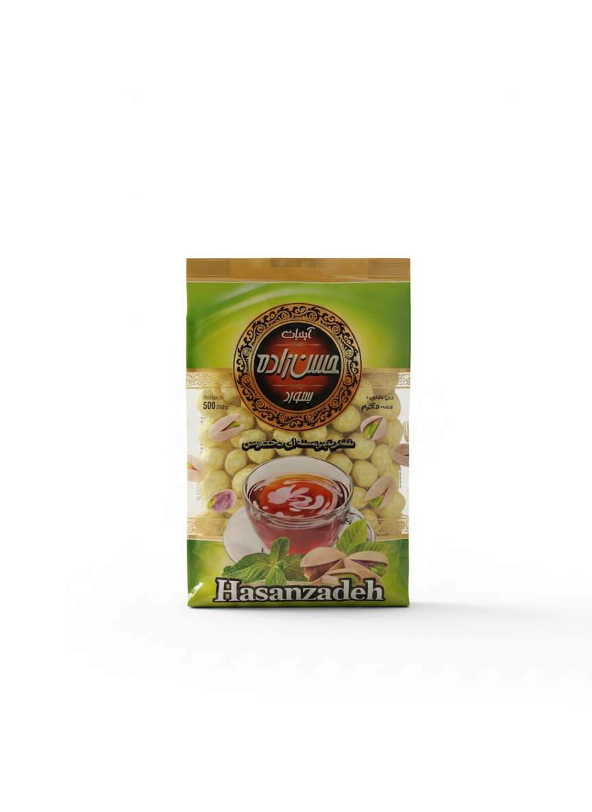 شکرپنیر پسته ای مخصوص حسن زاده